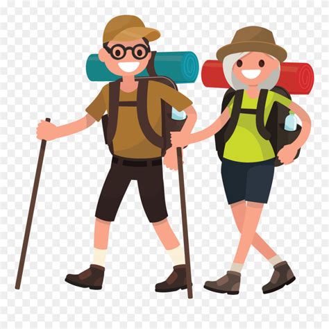 Download Hiking Cartoon Png Clipart (#5686315) - PinClipart