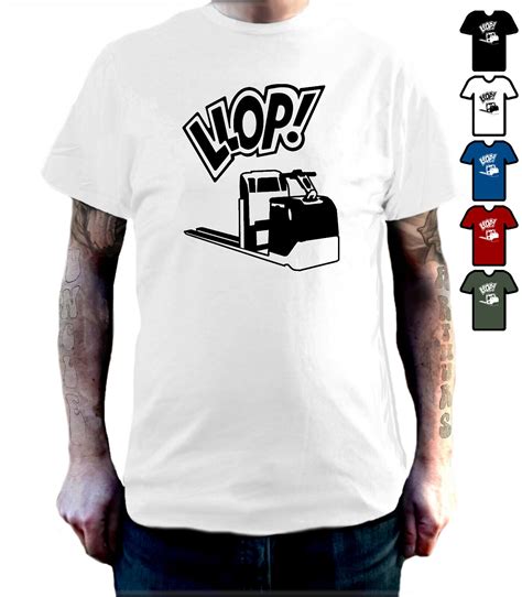 LLOP Low Level Order Picker T-Shirt Warehouse Picking Forklift Truck Driver | eBay