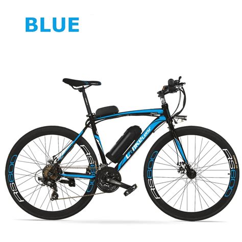 700c electric road bicycle 240w 36V lithium battery Road race electric ...