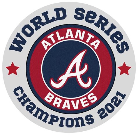 Atlanta Braves World Series Baseball Champions Bundle clipart | Etsy