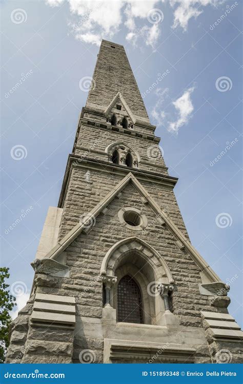 Saratoga Monument, Stone Obelisk in Saratoga NY, USA Stock Photo - Image of commemoration ...