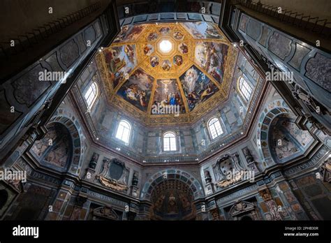 The Medici Chapel - Chapel of the Princes - at San Lorenzo in Florence ...