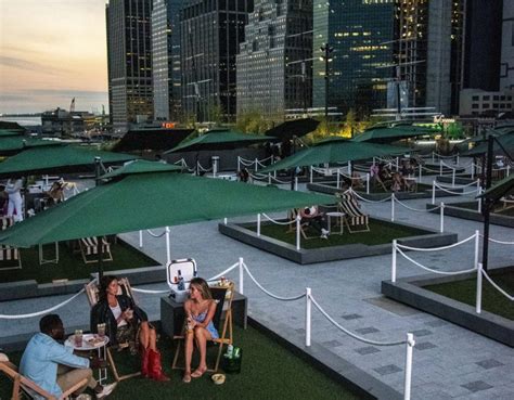 Celebrate The Return Of Rooftop Season With A Mini-Lawn At Pier 17 - Downtown Alliance