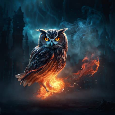 Owl - AI Generated Artwork - NightCafe Creator