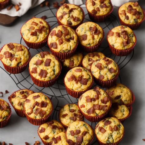 Bacon Cheese Muffins Recipe | Recipes.net