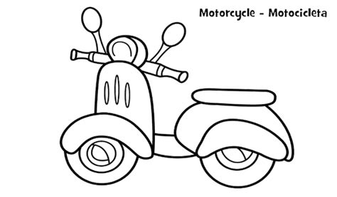 Ide Populer Mewarnai Gambar Sepeda Motor, Gambar Lemari