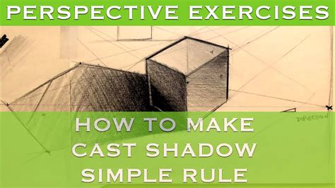 How To Draw Cast Shadows in Perspective, Luciano Bove - YouTube