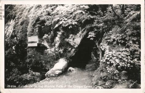 Entrance to the Marble Halls of the Oregon Caves Cave Junction, OR Postcard