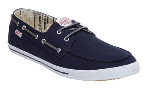 Original penguin Canvas Boat Shoes in Blue for Men | Lyst