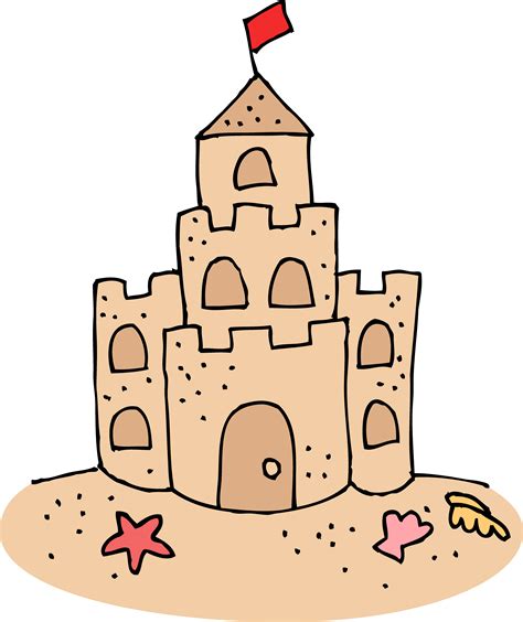 Pictures Of Cartoon Castles - Cliparts.co | Castle drawing, Castle clipart, Sand castle