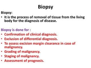 introduction to pathology, tissue processing. Histopathology and cytopathology techniques | PPT