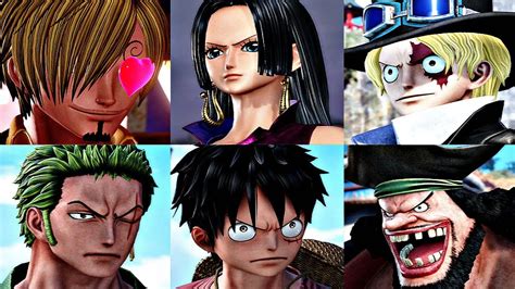 Jump Force - One Piece Characters All Special Quotes & Interactions ...