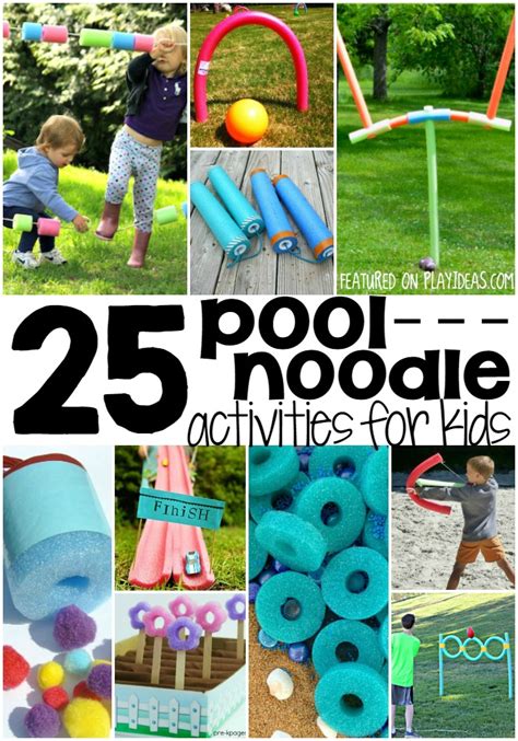 25 Super Cool Pool Noodle Activities