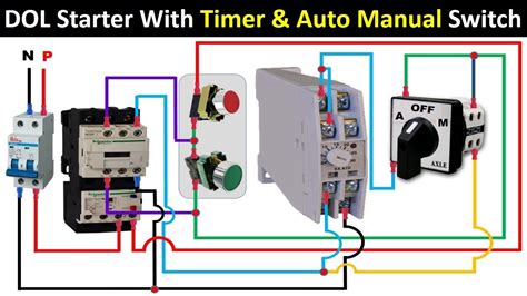 Manual Motor Starter Switch Wiring Diagram