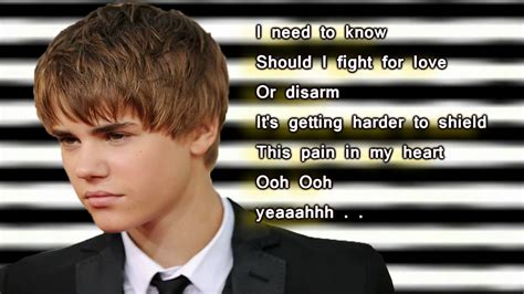 That Should Be Me - Justin Bieber ft Rascal Flatts(HQ Lyrics) - YouTube