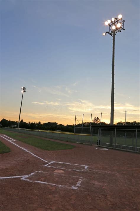 Baseball Field Sunset Stock Images - Download 313 Royalty Free Photos