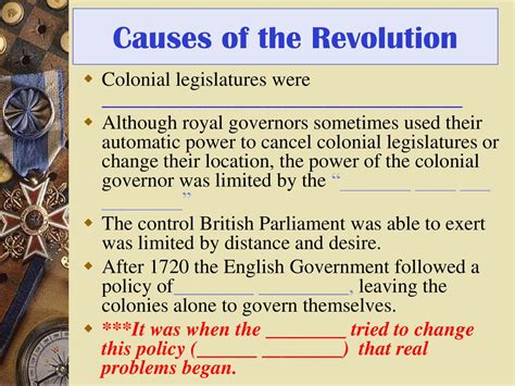 1.2b Events Leading to the American Revolution - ppt download