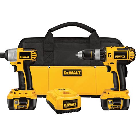 FREE SHIPPING — DEWALT 18V XRP Cordless Hammerdrill/Impact Driver Combo ...