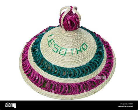 Traditional Basotho hat, Maseru, Maseru District, Kingdom of Lesotho Stock Photo: 138322216 - Alamy