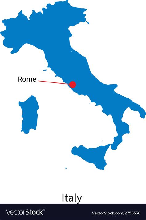 Rome Map Of Italy - Jobie Lynelle