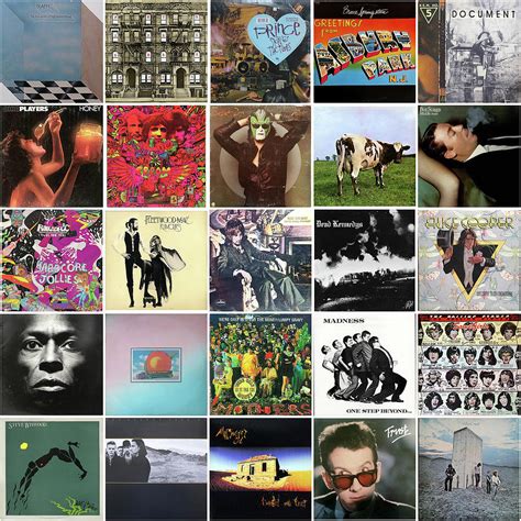 Rolling Stones 100 Greatest Album Covers 76 To 100 Mixed Media by Stephen Smith Galleries - Pixels