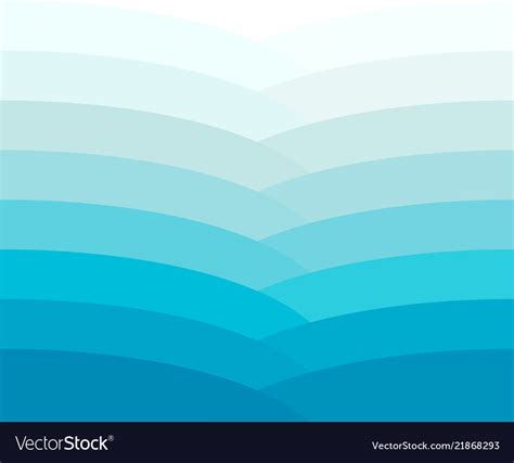 Blue wave color gradient Royalty Free Vector Image