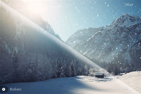 Animated Snow Overlays | Photoshop Graphics ~ Creative Market