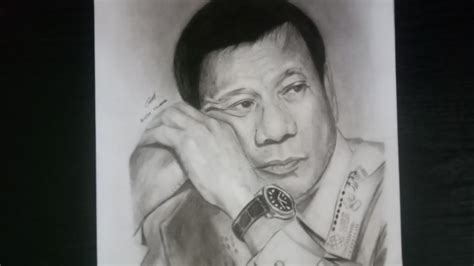 Rodrigo Duterte - Drawing - YouTube