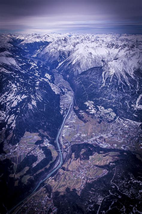 Aerial view alps west east | Free Photo - rawpixel