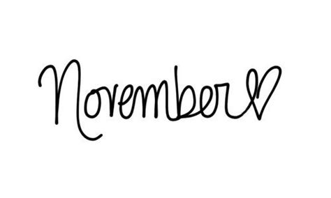 November Font #november | November calendar, And just like that, November