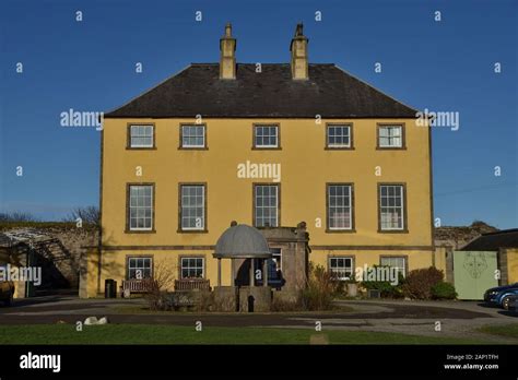 Banff Castle in Scotland, pictured here, is an 18th century mansion house standing on the site ...