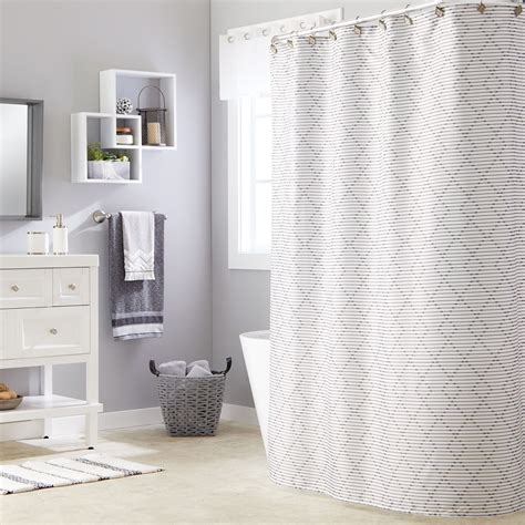 SKL Home Geo Diamond Shower Curtain - Walmart.com - Walmart.com