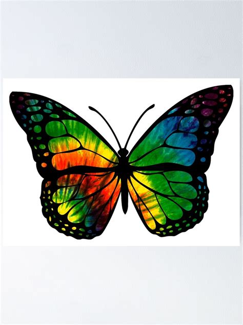 "Tie Dye Butterfly" Poster for Sale by fearcity | Redbubble