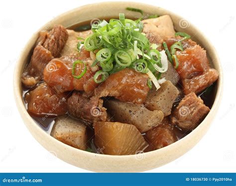 Beef Tendon Stew , Japanese Food Stock Photo - Image: 18036730