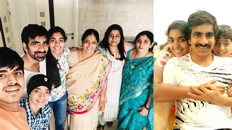 Hero Ravi Teja Family Unseen Photos | Ravi Teja Family Photo ...