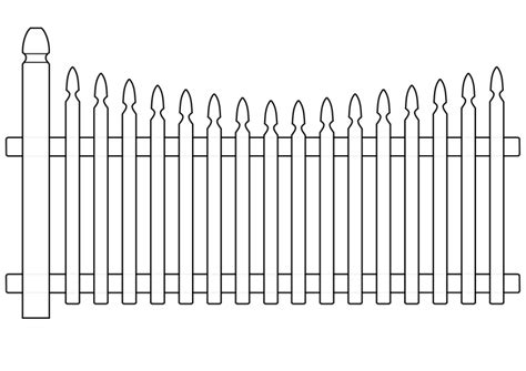 Free Clipart: White Picket Fence | ghosthand