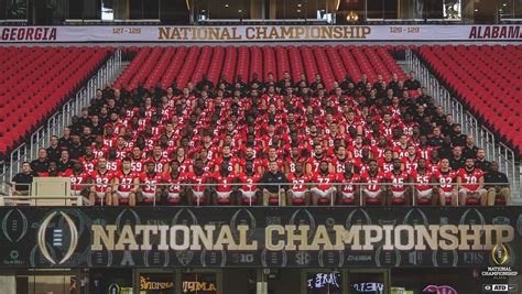 Georgia Football Roster For 2018 National Championship Game