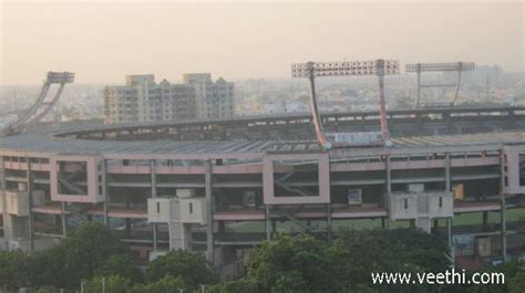 Aerial View of Nehru Stadium, Chennai | Veethi