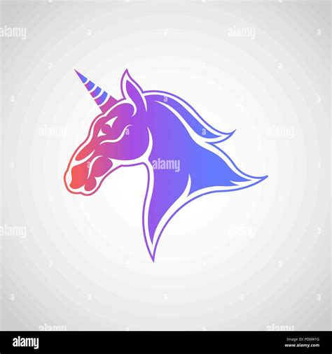 unicorn logo icon design, vector illustration Stock Vector Image & Art - Alamy