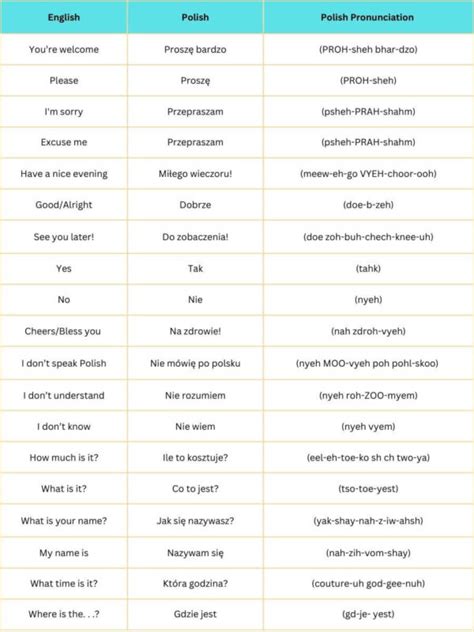 Good Morning in Polish & 33 Useful Polish Phrases