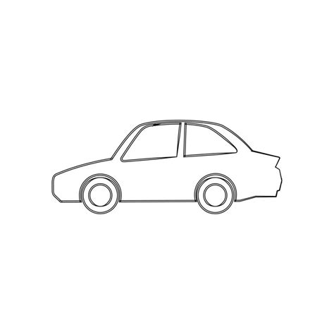 Car line icon vector illustration 20404029 Vector Art at Vecteezy