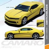 TRACK | Chevy Camaro Stripes and Decals Graphics 2010-2015 Premium Auto Vinyl Decals ...