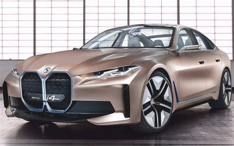 BMW Concept i4 Previews an Electric 4-Series Gran Coupé