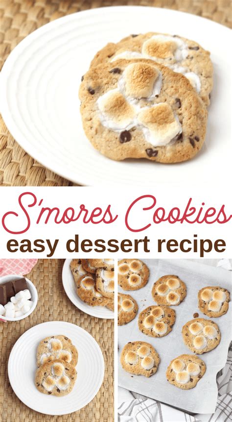 Easy S'mores Cookies Recipe Kids Love