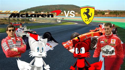 McLaren VS Ferrari by InitialDriftBro on DeviantArt