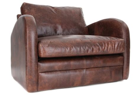 Camden | Vintage Leather Snuggler from Old Boot Sofas