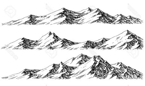 Mountain Range Vector Art at GetDrawings | Free download