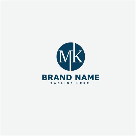 MK Logo Design Template Vector Graphic Branding Element. 11181788 ...