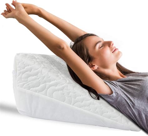 Cloe' Louis Best Wedge Pillow Orthopaedic Acid Reflux Pillow for Back Pain | Acid Reflux ...