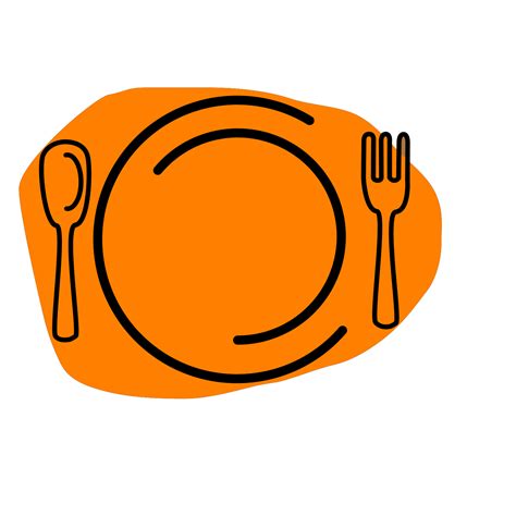 Dinner Plate SVG Vector, Dinner Plate Clip art - SVG Clipart